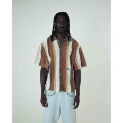 IUTER Striped Knit Shirt